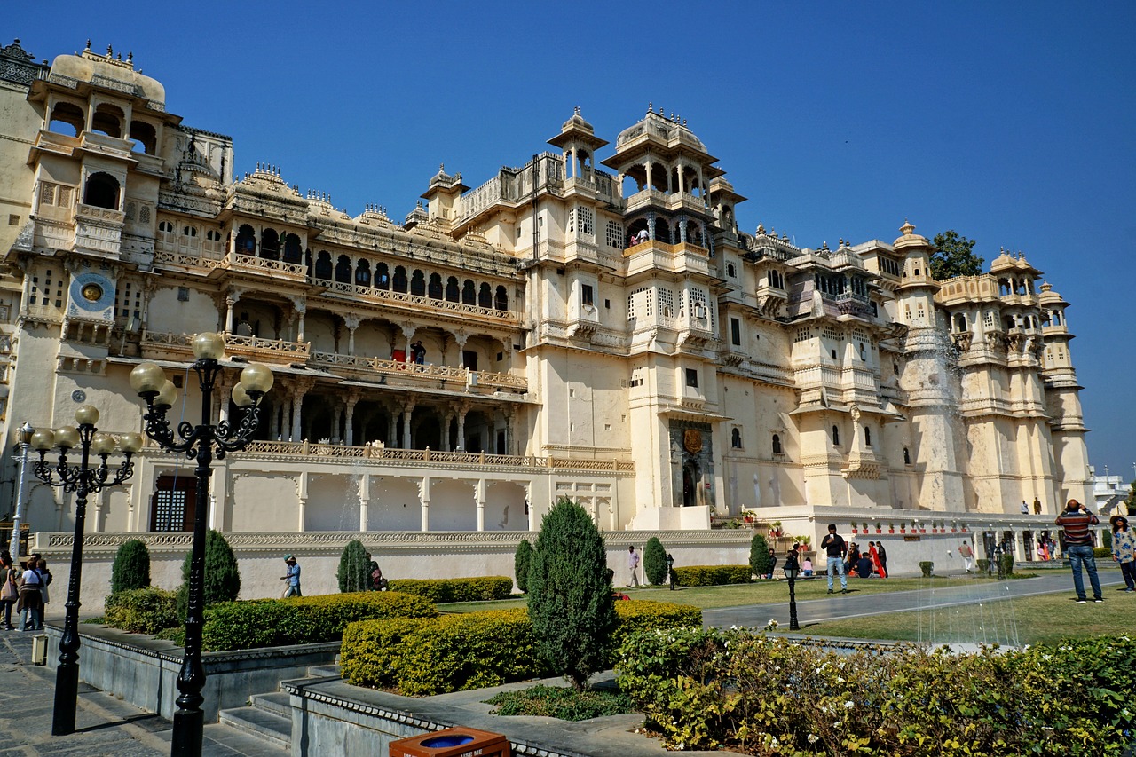 udaipur, city palace, architecture